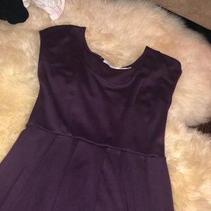 Eggplant colored dress